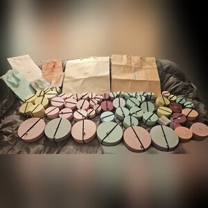 Lot Tous Gift Boxes w Inserts Shopping Bags Bracelet Necklace Ring Charm Jewelry